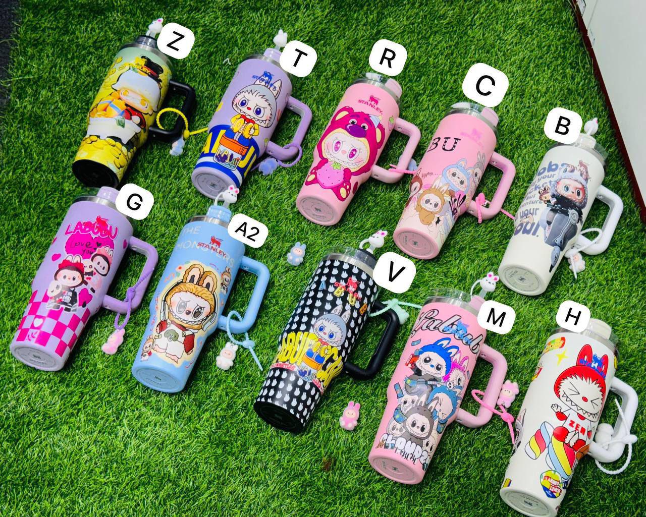 Labubu Design Bottle | Thermos For Kids School and Picnic Use - Image 3