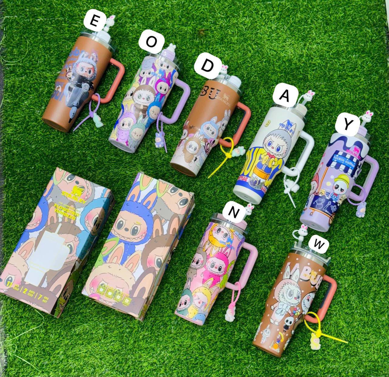 Labubu Design Bottle | Thermos For Kids School and Picnic Use - Image 4