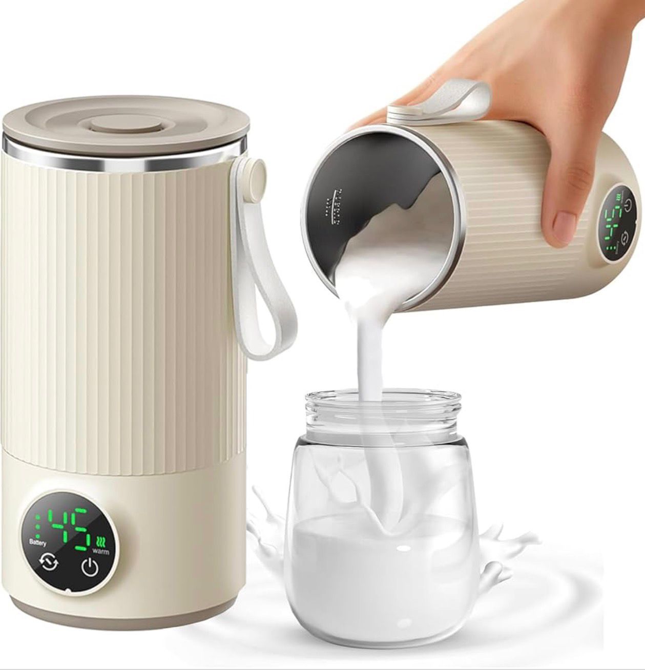 RECHARGABLE INSULATED MIXING CUP - Image 2